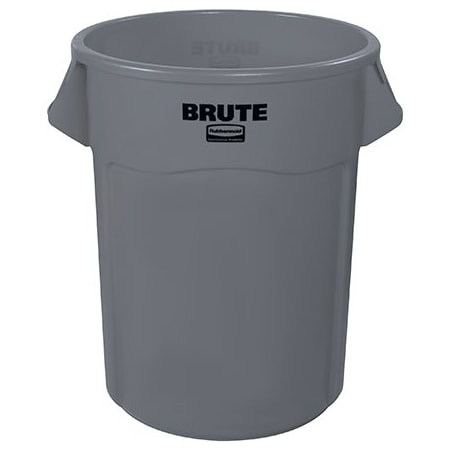 Rubbermaid Rubbermaid Brute Trash Can - 55 Gallon, Gray BUY00029871